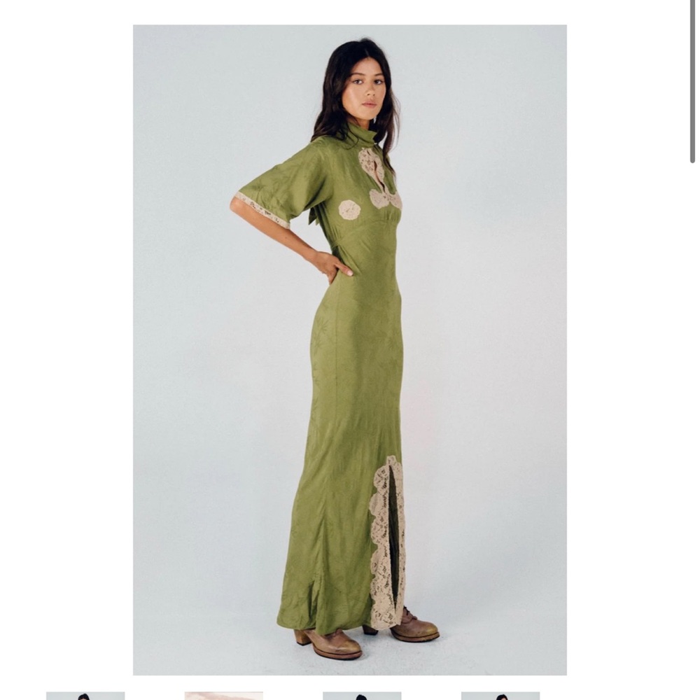 NWT Lenni The Label Aloe Midi Dress - AUS 12 - US 8 - Picture 3 of 9